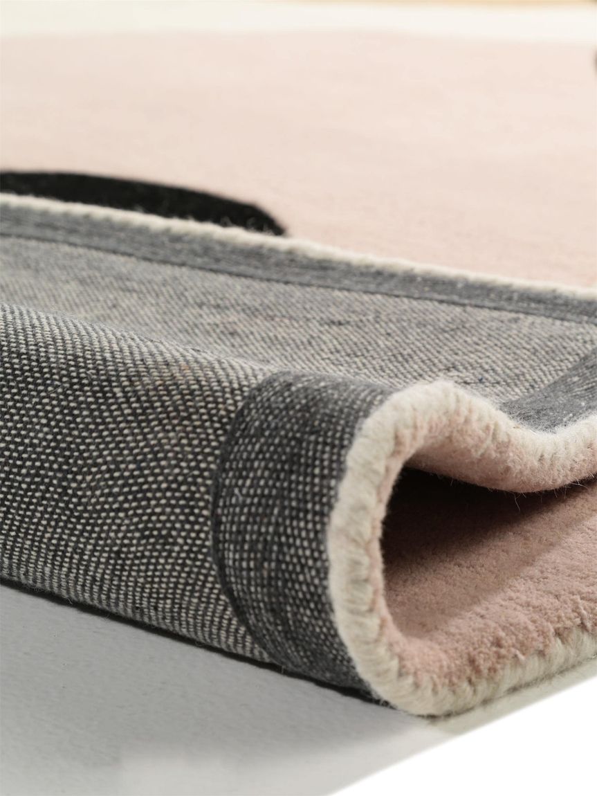 Wollteppich Matrix Beige