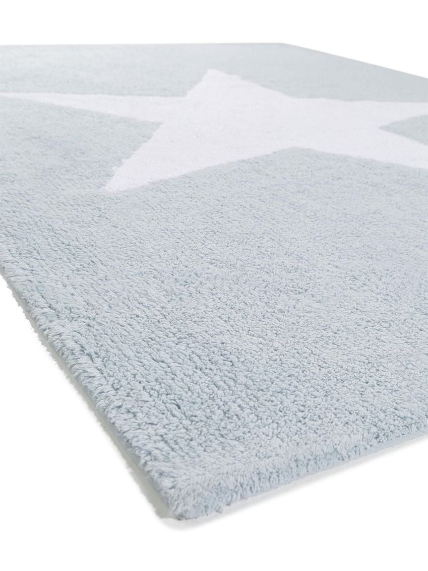 Waschbarer Kinderteppich Bambini Blau