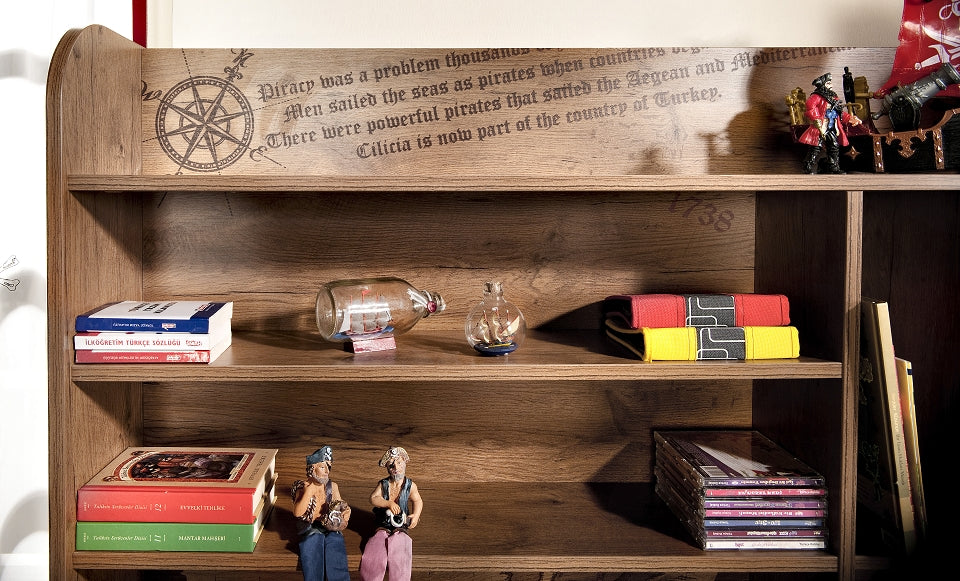 Cilek PIRATE Schreibtisch Tisch Kinderschreibtisch Braun