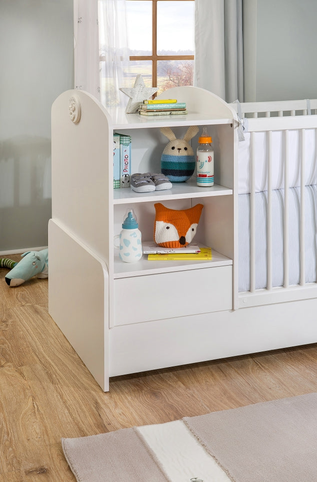 Cilek BABY COTTON 6 Babyzimmer Kinderzimmer Set Komplettset Spielzimmer Weiß