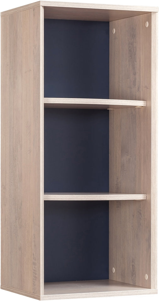 Cilek TRIO Regal Standregal Bücherregal Kinderregal Blau / White-Wash