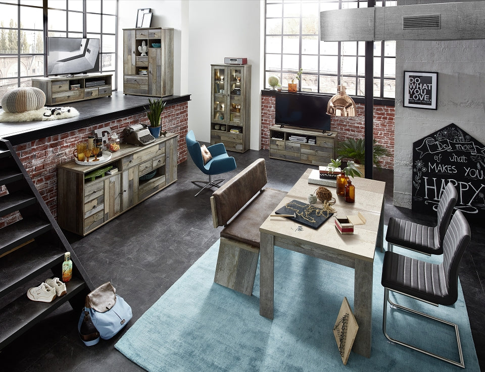 TV-Unterteil BONANZA Driftwood Nachbildung
