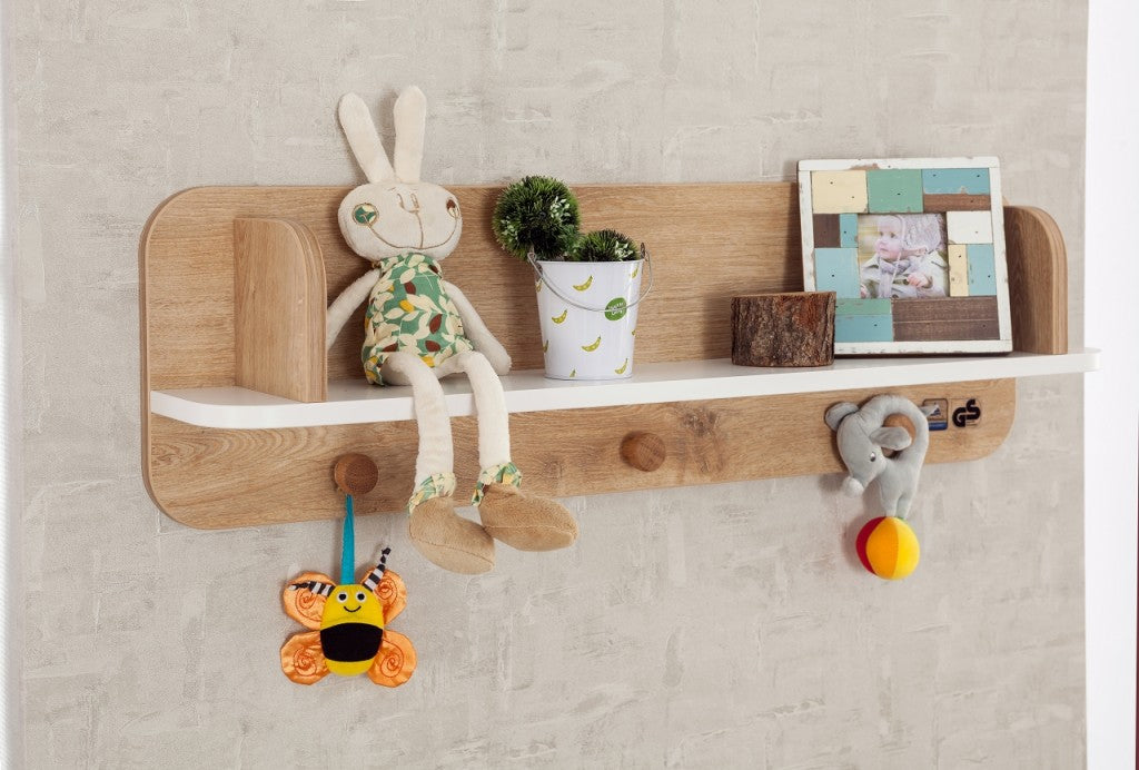 Cilek NATURA BABY Wandboard Hängeboden Ablage Kinderzimmer Natur