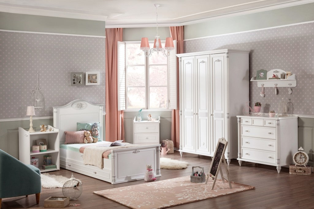 Cilek ROMANTIC BABY Wandboard Hängeboden Ablage Kinderzimmer Weiß