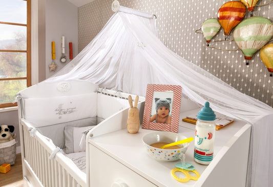 Cilek BABY COTTON Himmel für Babybett Weiß - Voelpe