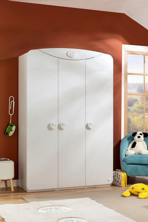 Cilek BABY COTTON Kleiderschrank Schrank Kinderzimmer Weiß