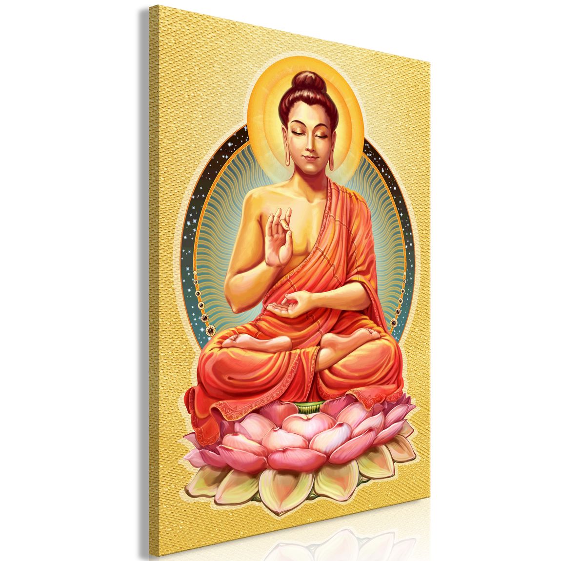Wandbild - Peace of Buddha (1 Part) Vertical