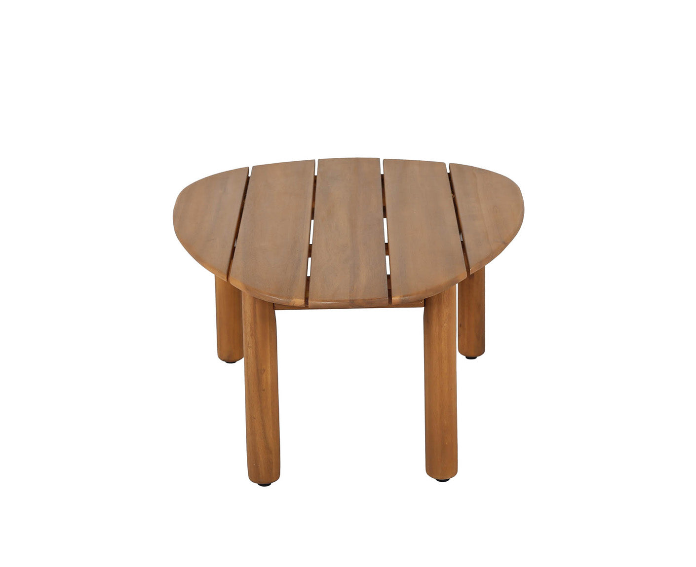 Pebble Outdoor Beistelltisch 2er Set Akazienholz
