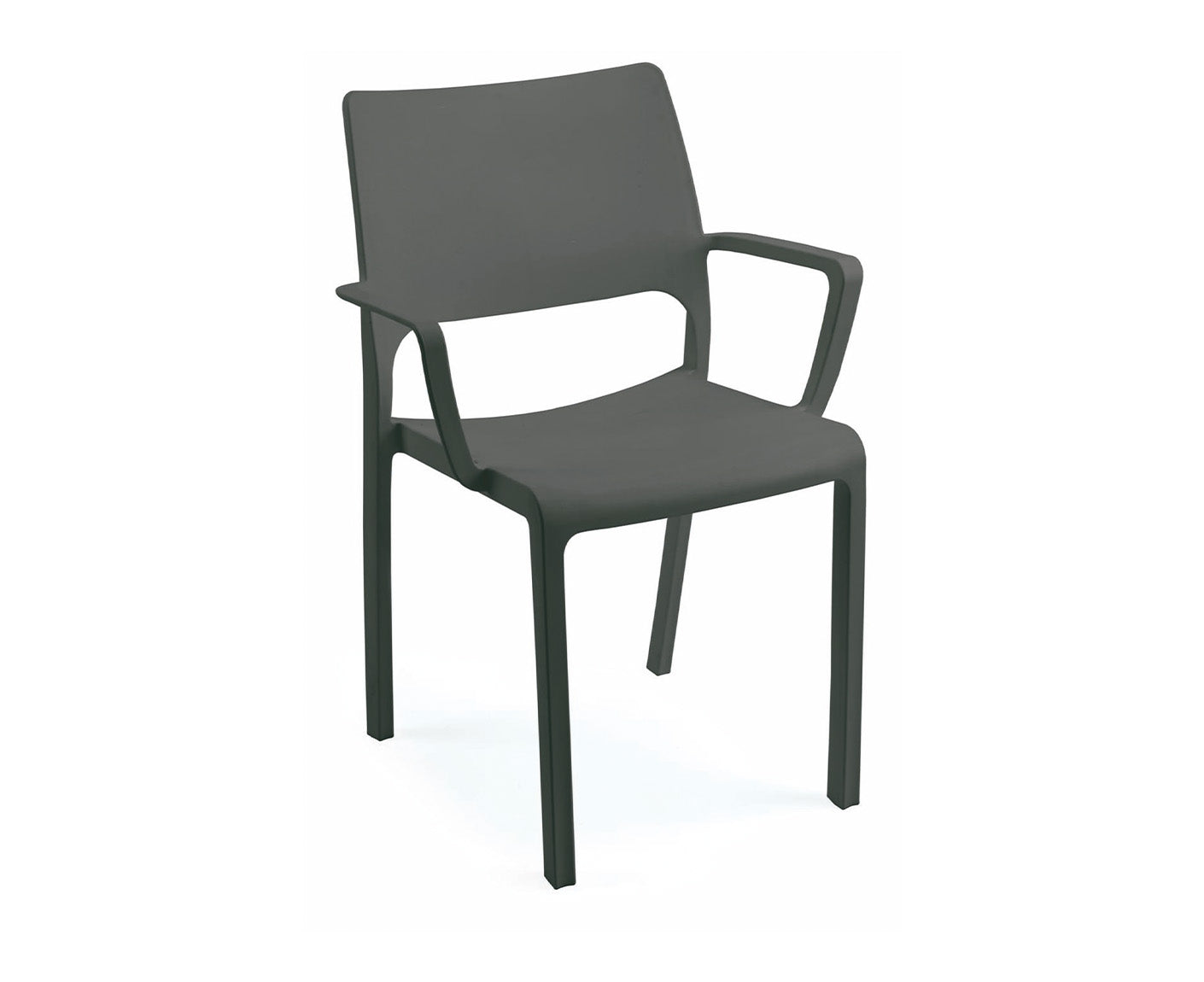 Twist Gartenstuhl stapelbar Anthrazit