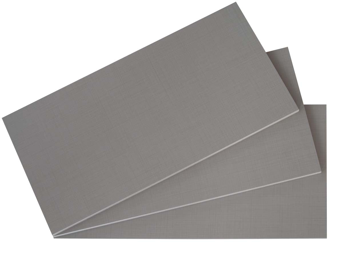 3 Einlegeböden für Fach mit 100 cm Breite Grau